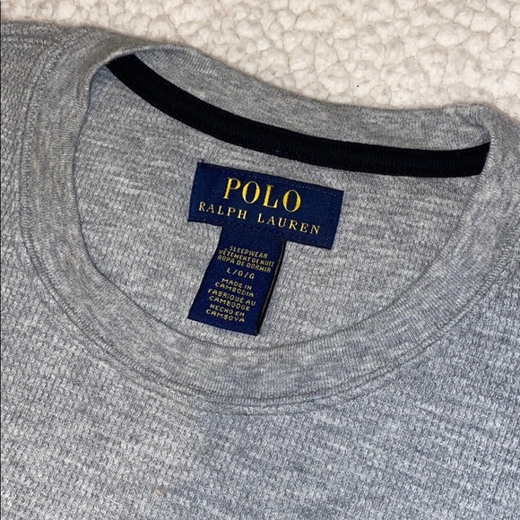 Polo sleepwear shirt - Picture 3 of 4